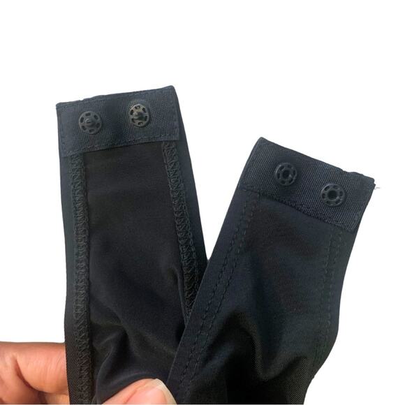 ZARA Dark Blue Gray Velvet Bodysuit Long Sleeves Size Small Party Elegant - Picture 4 of 12